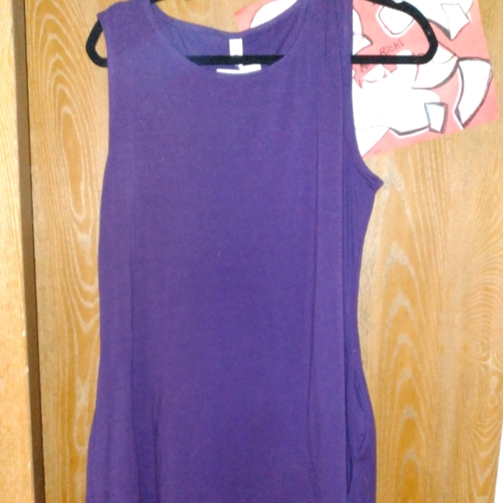 NWT dark purple dress